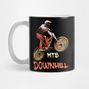 vtt mtb downhill Mug